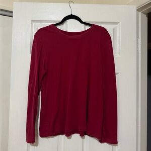 Central Park West Cotton Long Sleeve Top Size XXL
